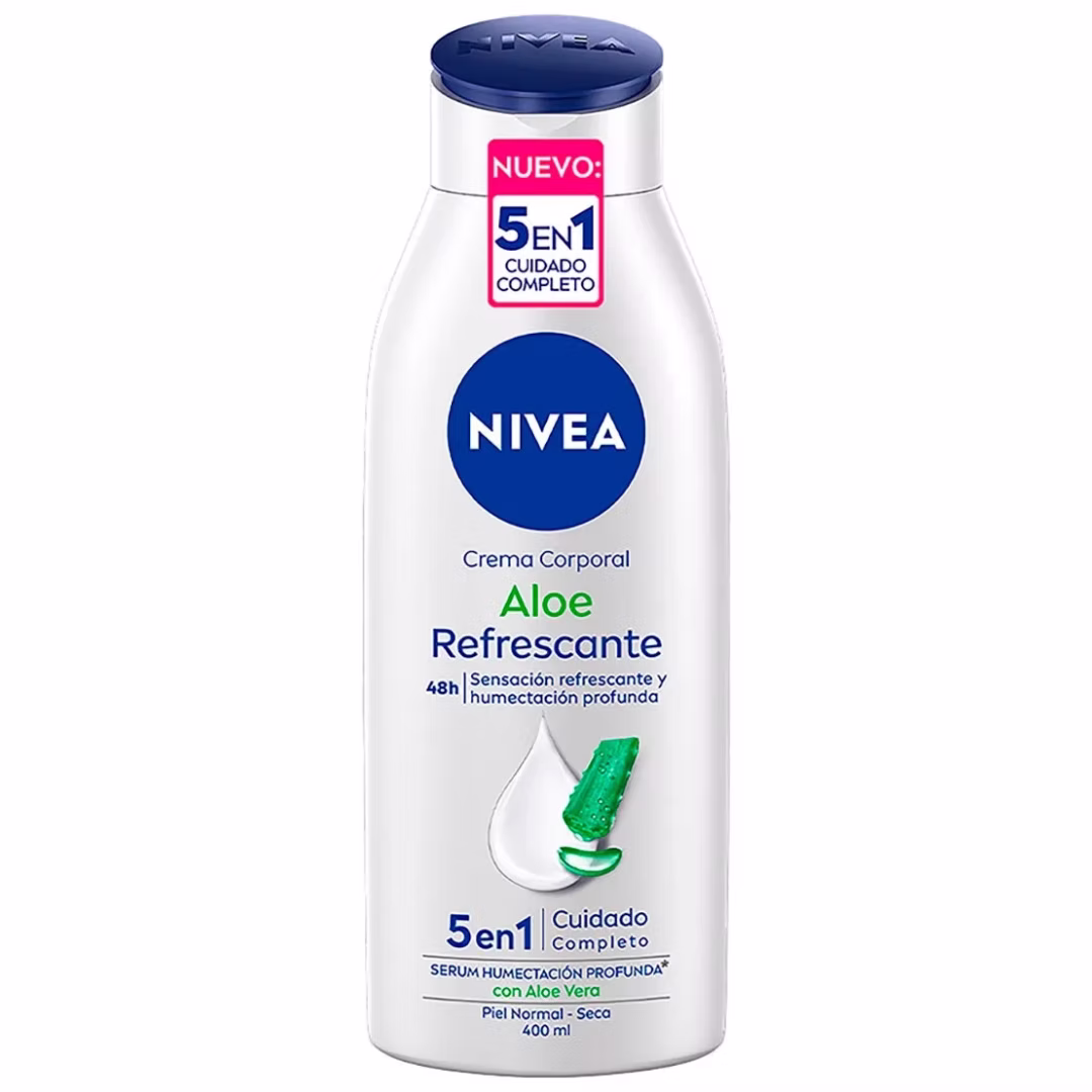 Crema Nivea Aloe Refrescante 400ml