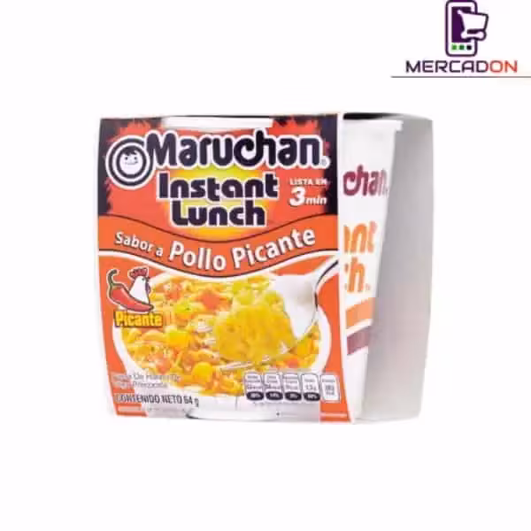 Sopa Maruchan pollo picante