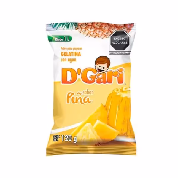 Gelatina D'gari Piña 120g