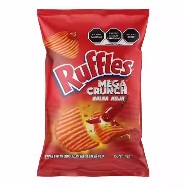 Ruffles Mega Crunch Salsa Roja 50g