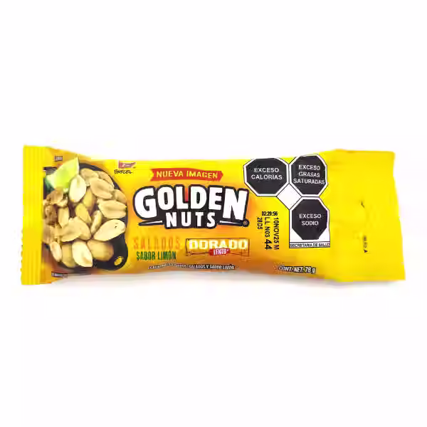 Golden Nuts Salados Sabor Limón 78g