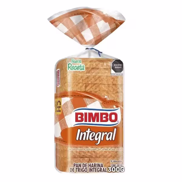 Pan Integral Bimbo 300g