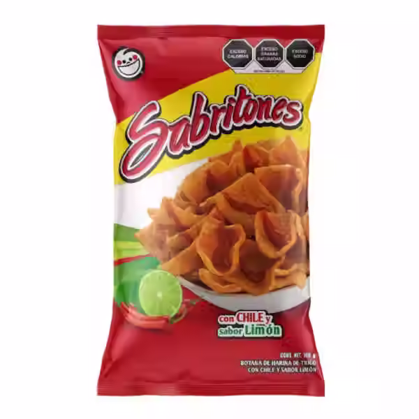 Sabritones Chile y Limón 160g