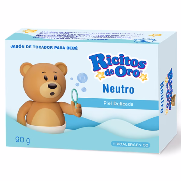 Jabón Ricitos de Oro Neutro 90g