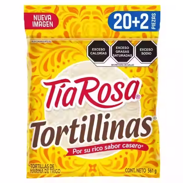 Tortillinas Tia Rosa 22p 561g