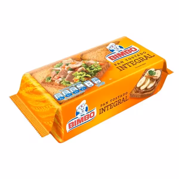 Pan Tostado Bimbo Integral 14pz 250g