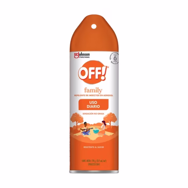 Repelente Off! Family Uso Diario 217ml