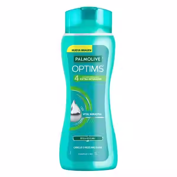 Shampoo Palmolive Optims 4 Extra Intensivo Vital Keratina 1lt