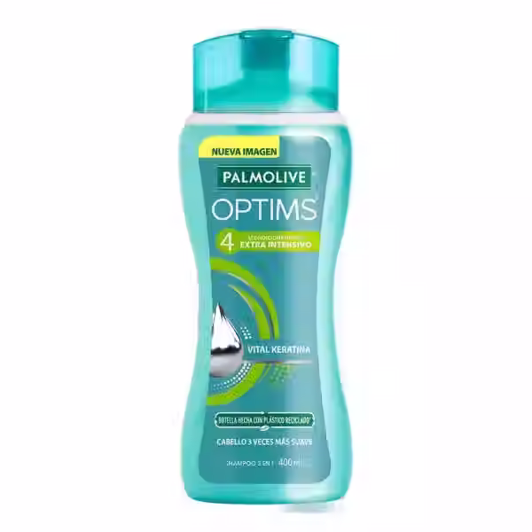 Shampoo Palmolive Optims 4 Extra Intensivo Vital Keratina 400ml