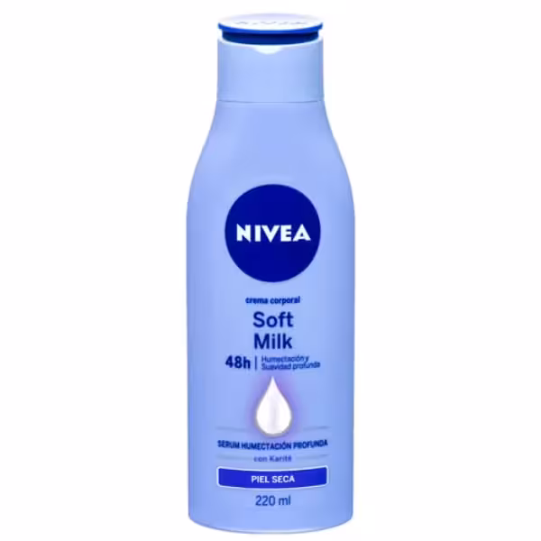 Crema Nivea Soft Milk Piel Seca 220ml