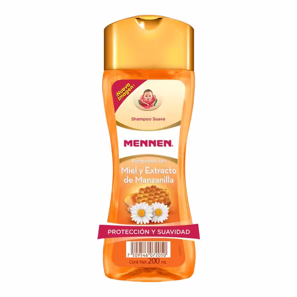 Shampoo Mennen Miel Y Extracto de Manzanilla 200ml
