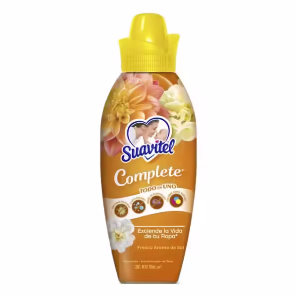Suavizante De Telas Suavitel Complete Fresco Aroma de Sol 700ml