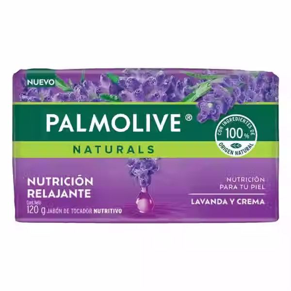 Jabón Palmolive Naturals Nutrición Relajante 120g