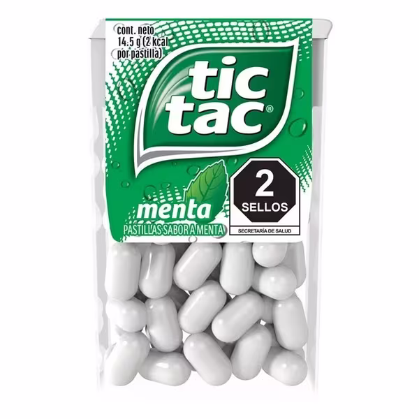 Pastillas Tic Tac Menta 14.5g